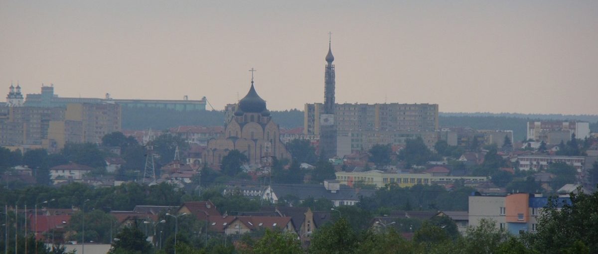 Białystok widok z lasu Pietrasze 2009