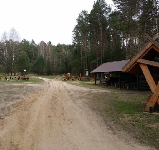 Szlak Powstania Styczniowego obok Arboretum